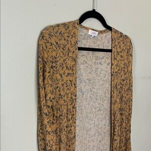 Floral Patterned Women's Duster